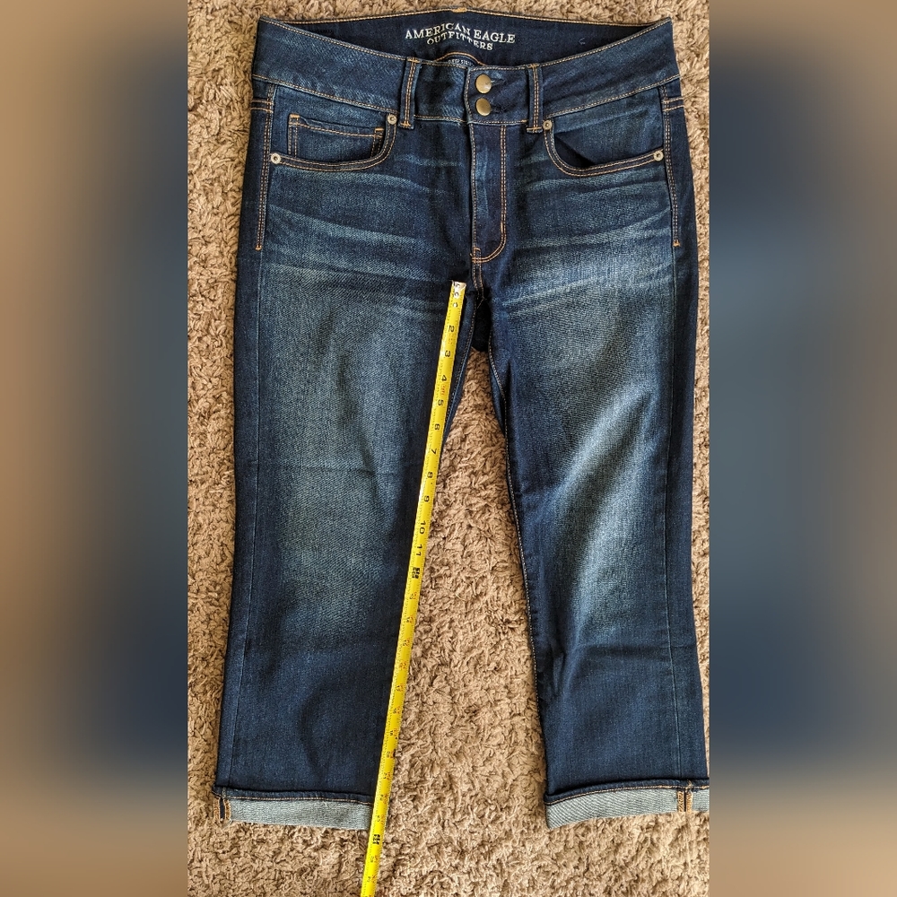 AE crop jeans